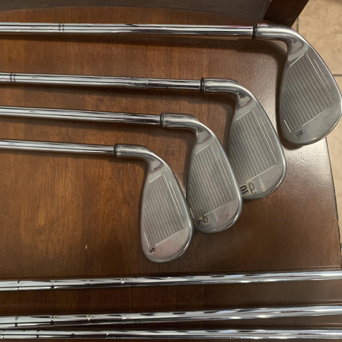 Men's 2004 Big Bertha Steel Shaft Iron Set With Driver