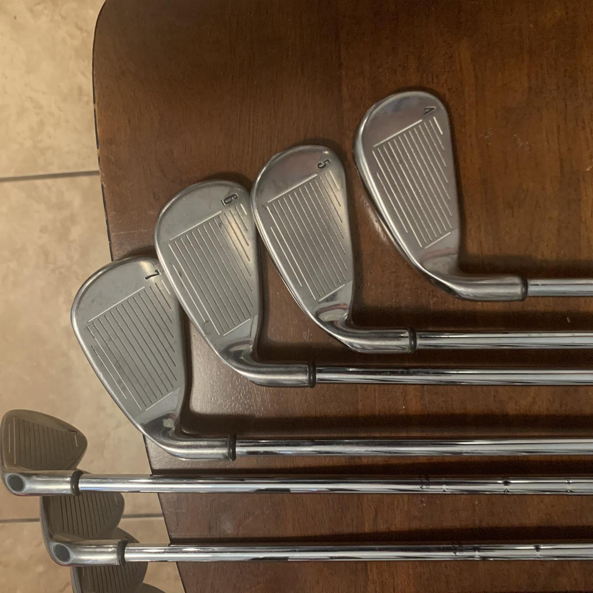 Men's 2004 Big Bertha Steel Shaft Iron Set With Driver