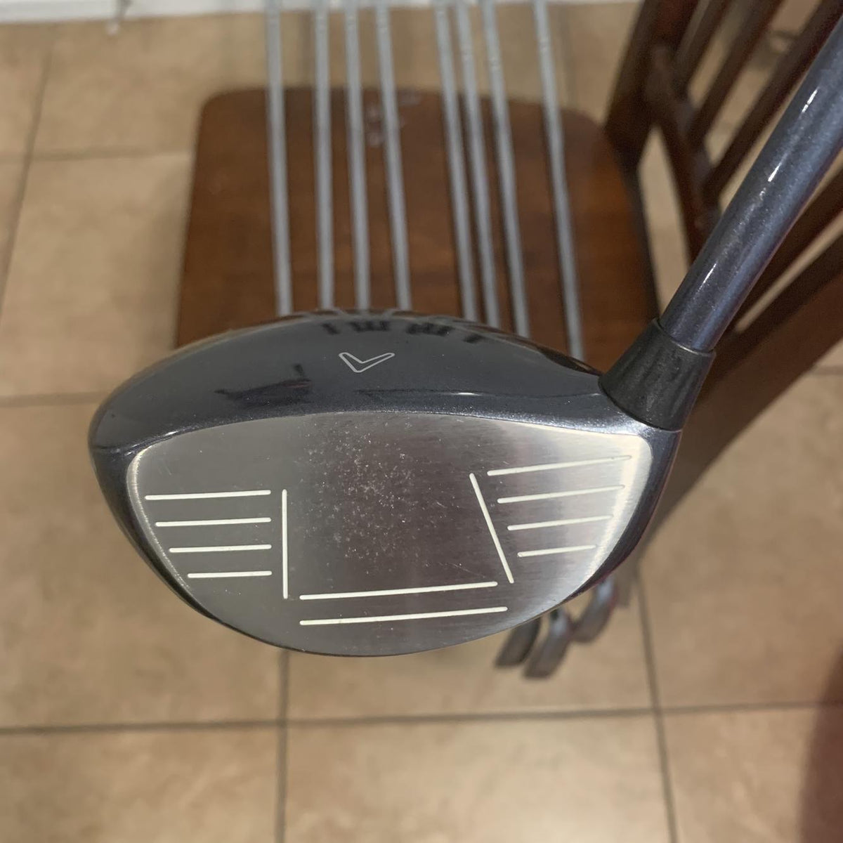 Men's 2004 Big Bertha Steel Shaft Iron Set With Driver