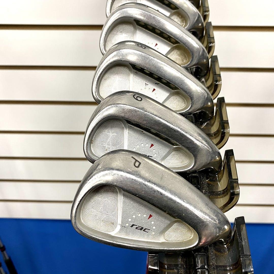Used Taylormade Rac Os Mens Right Iron Set 2i-pw Steel Stiff