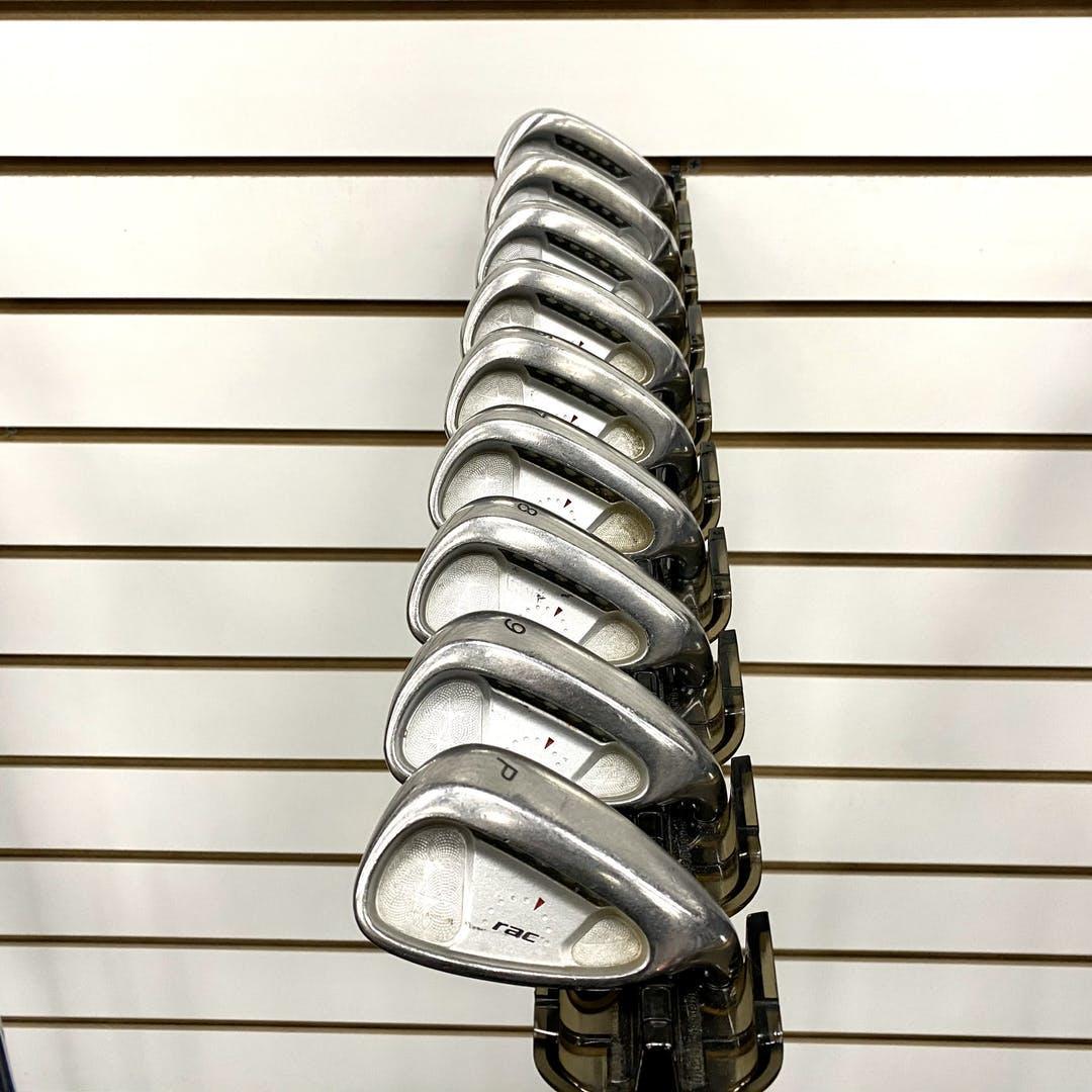 Used Taylormade Rac Os Mens Right Iron Set 2i-pw Steel Stiff