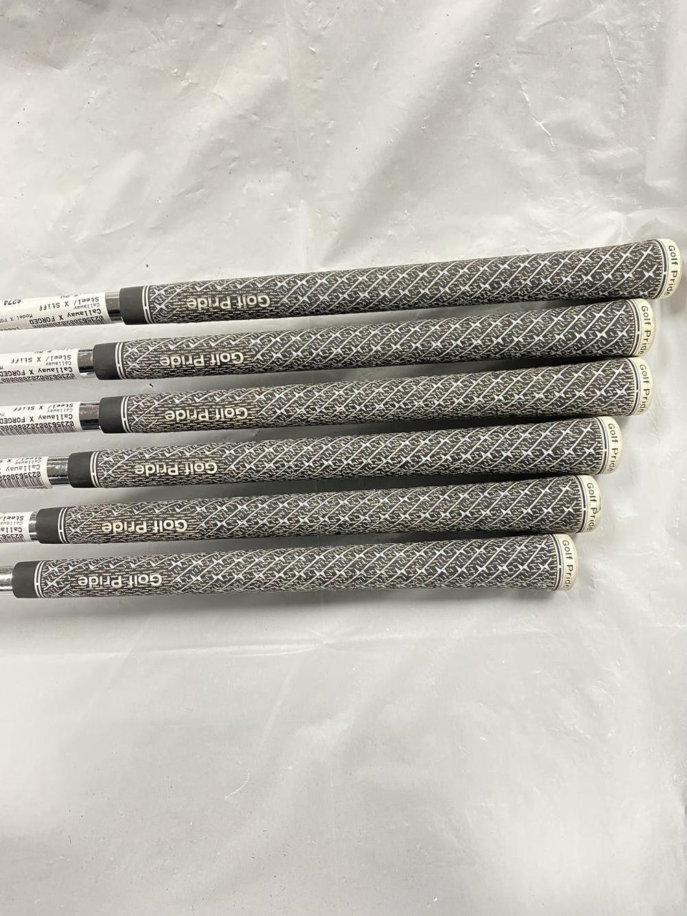Used Callaway X Forged 5i-pw Steel X Stiff Golf Iron Or Hybrid Sets