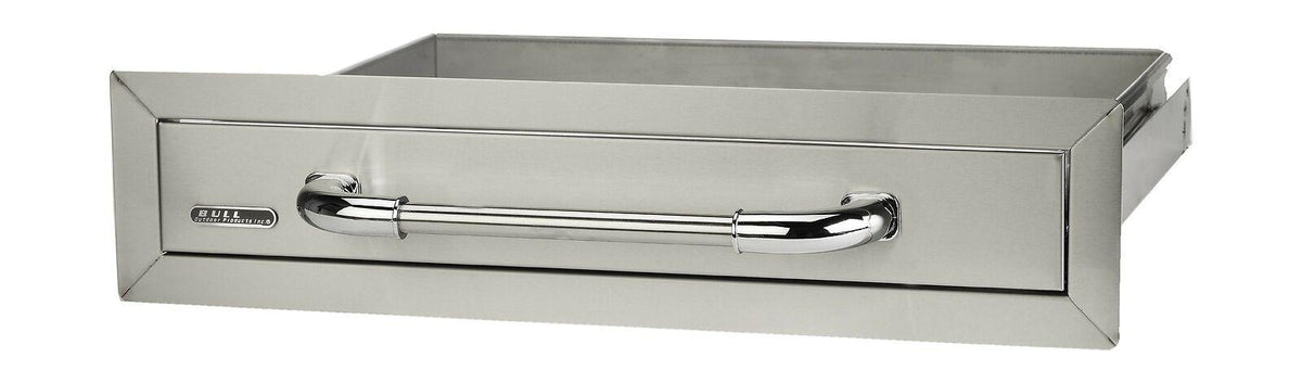 Bull Outdoor Products 09970 Single Drawer, Stainless Steel