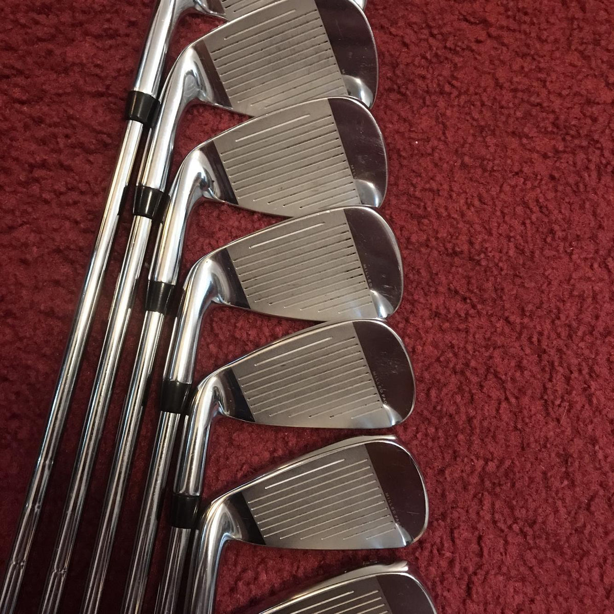 Men's Right Handed Cobra King SZ Regular Flex Steel Shaft Iron Set