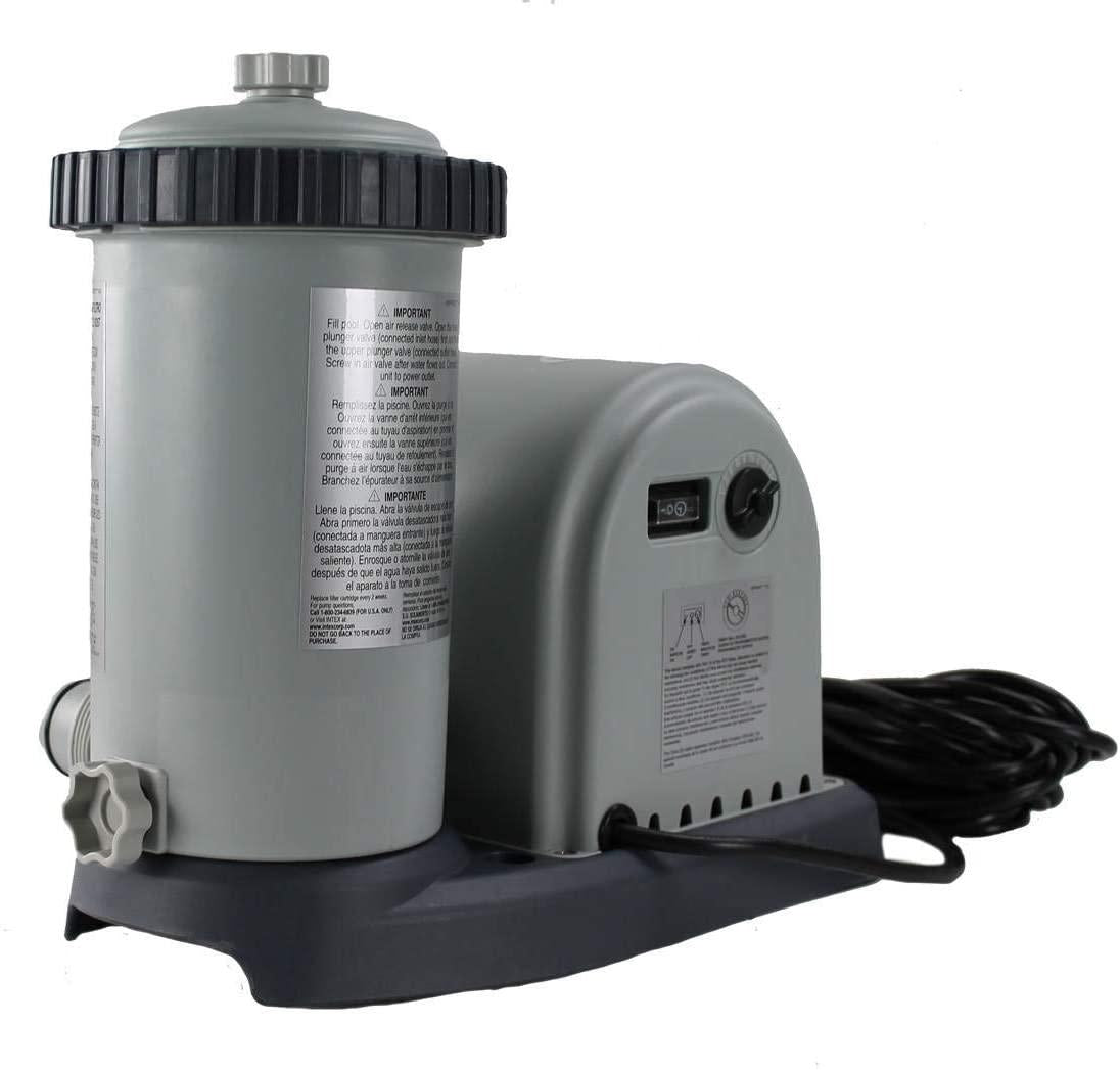 1500 GPH Easy Set Pool Pump Filter Cartridge with Timer & GFCI (2 Pack)