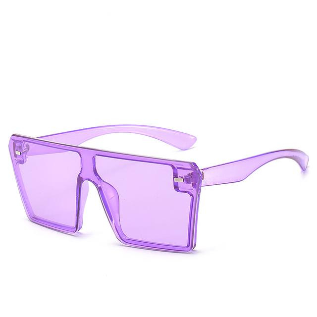 Top Fashion Women Oversize Square Gradient UV400 Sunglasses