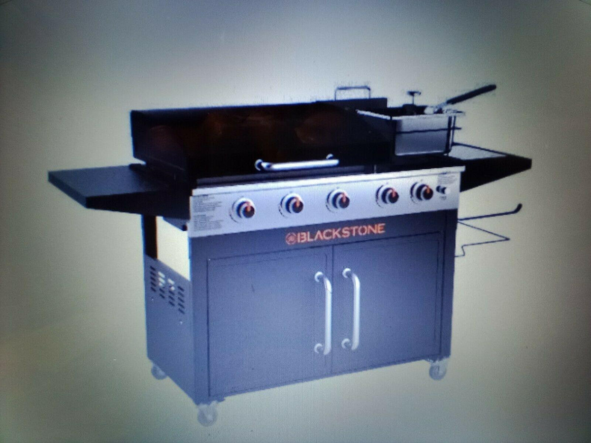 Blackstone Range Top Combo - 28" Griddle with Bonus Fryer & 2 Extra Burners