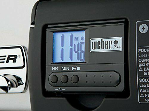 Weber 15501001 Performer Deluxe Charcoal Grill, 22-Inch, Touch-N-Go Gas Ignition