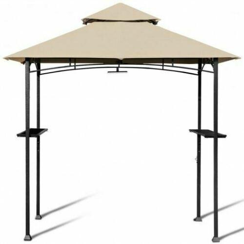 Durable 8' x 5' Outdoor Backyard Deck Patio Barbecue Grill Gazebo
