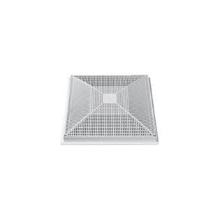 Lawson Aquatics Lawson MLD-FGD-1212-2W 12"x12" Domed White Drain Cover MLD-FGD-12 - Set of 2