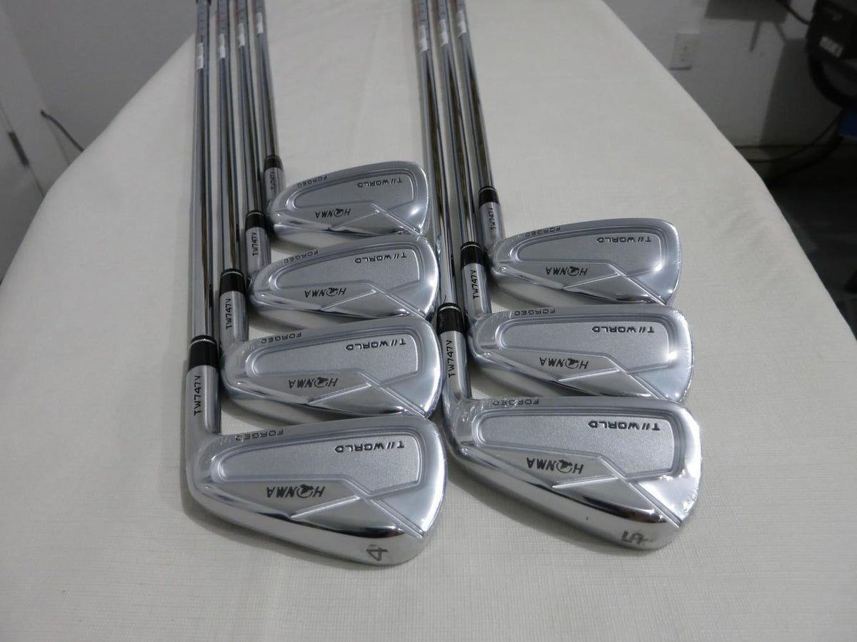 Honma Tour World 747V Iron Set - 4-10 - Pro Modus 120 Stiff Flex Steel - NEW