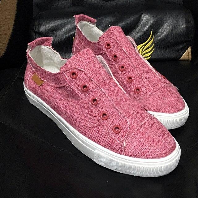 New Casual Canvas Vulcanize Women's Shoes