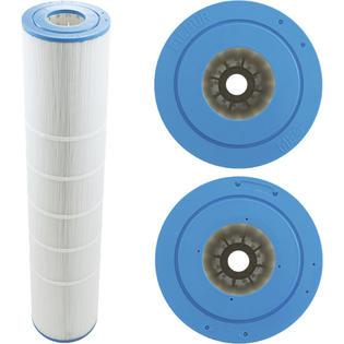Cartridge, 145sqft, 3"ot, 3"ob, 7", 33", 4oz, 4pk