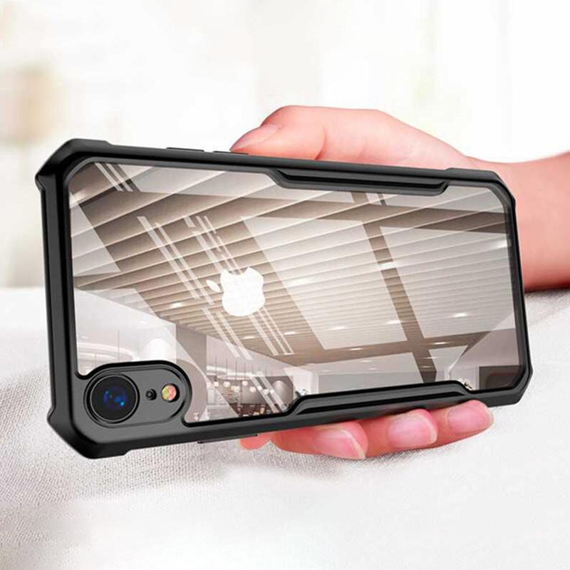 Phone Case - Luxury Ultra Thin Hybrid Clear Acrylic & Soft TPU Edge Protective Phone Case For iPhone XS/XR/XS Max 8/7 Plus