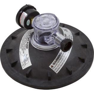 Tank Lid Kit, , Triton II/C-3/TR100C/TR140C, 8-1/2", Black