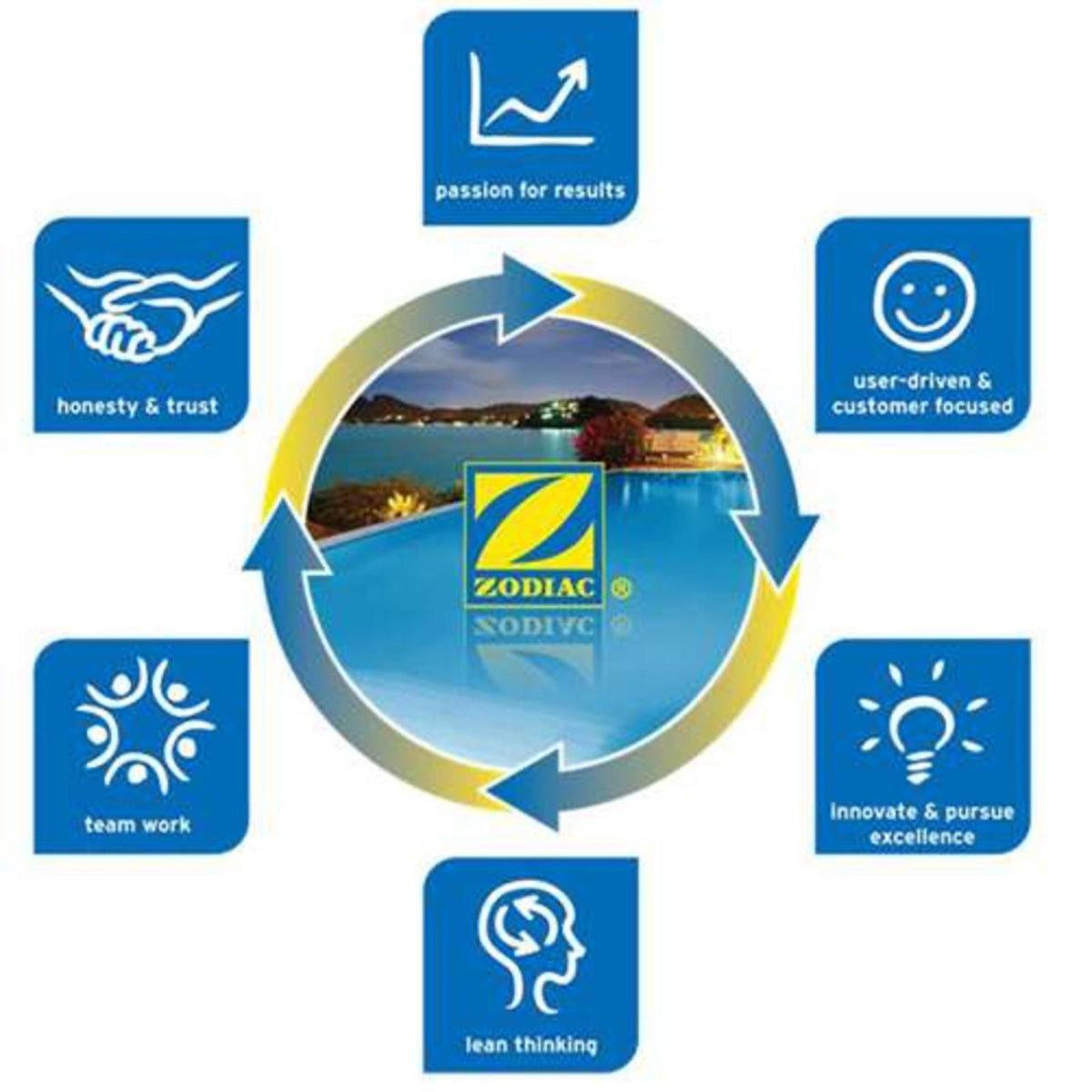 Zodiac Pilot Assembly, Zodiac Laars ESC/Lite, Nat.