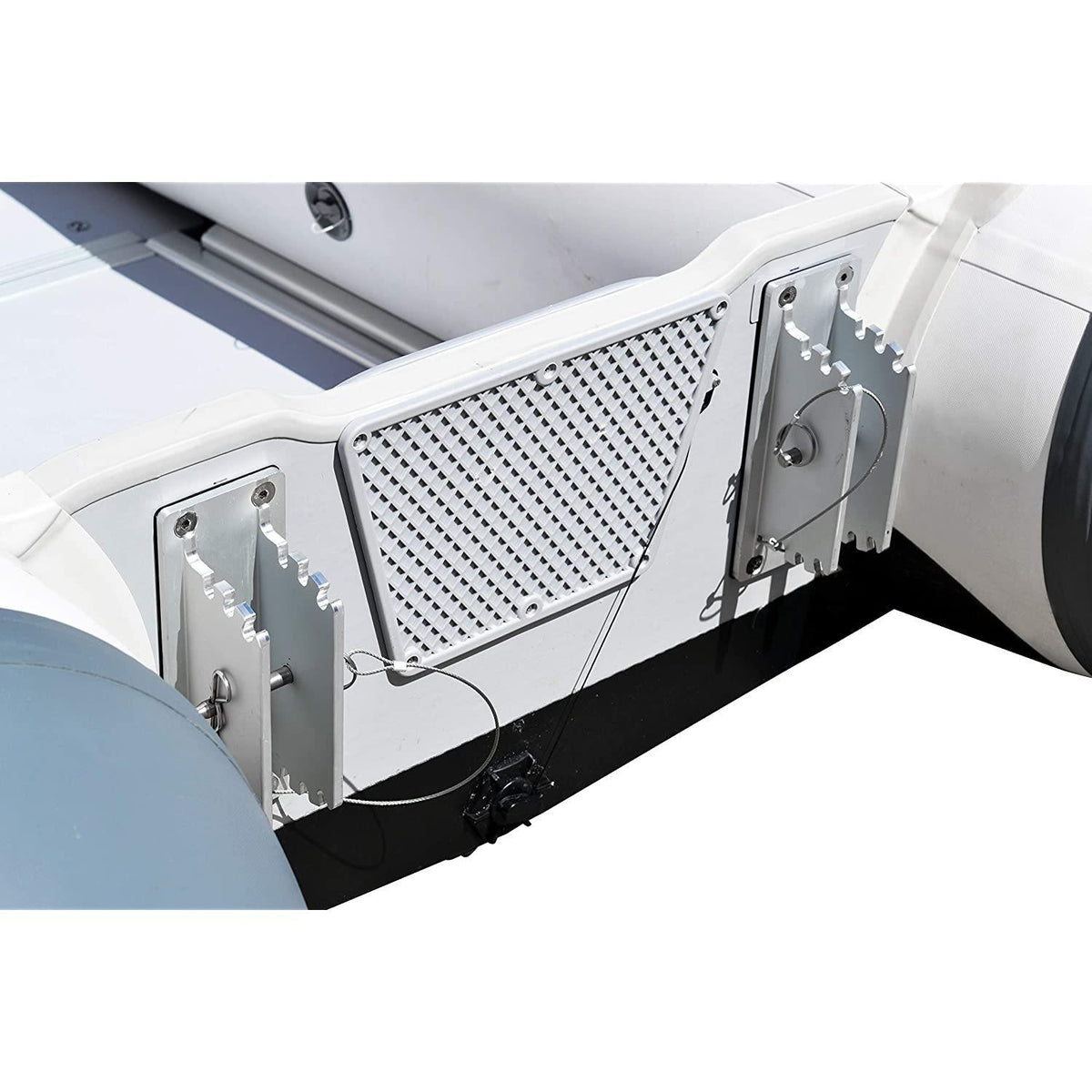 New Vessels Inflatable Boat Removable Transom Launch Wheels - Fits Any