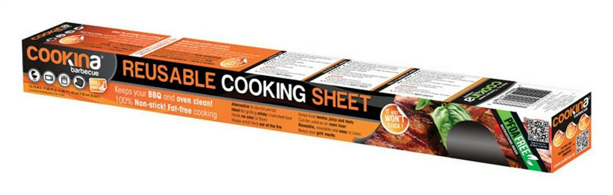 Cookina Ptfe Coated Fabric Cooking Bag 15.75 X 19.68 Orange Pack Of 24