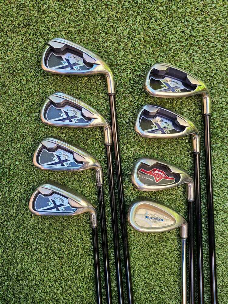 Callaway Regular Complete Golf Set +Bag,FT-5 Driver,XHot Wood,X 20 Irons,Putter