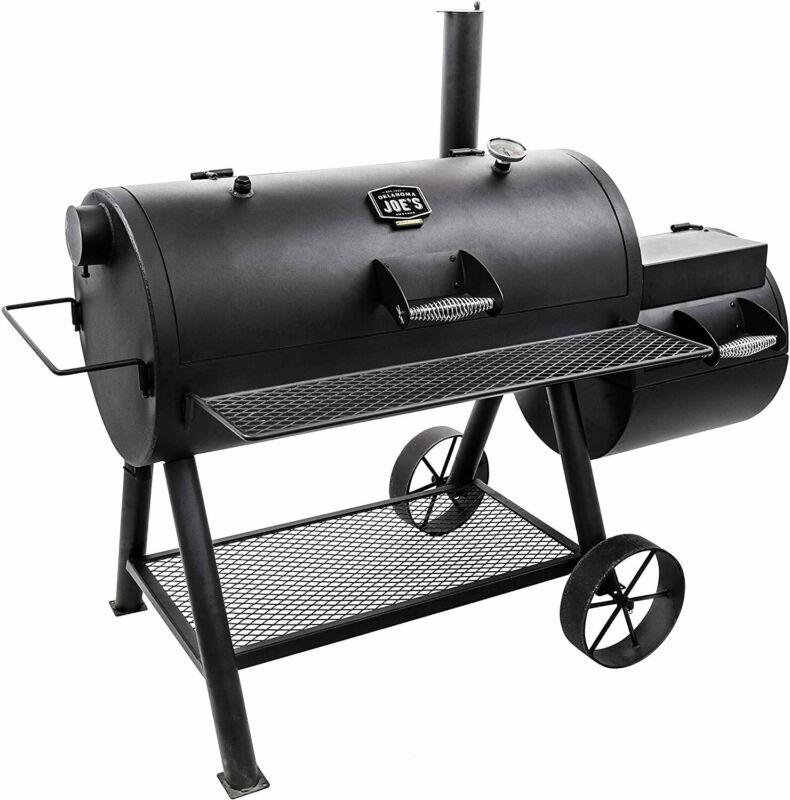 Oklahoma Joe's Longhorn Reverse Flow Smoker Black