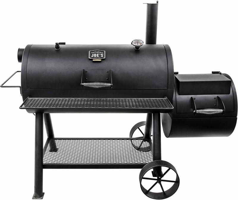 Oklahoma Joe's Longhorn Reverse Flow Smoker Black