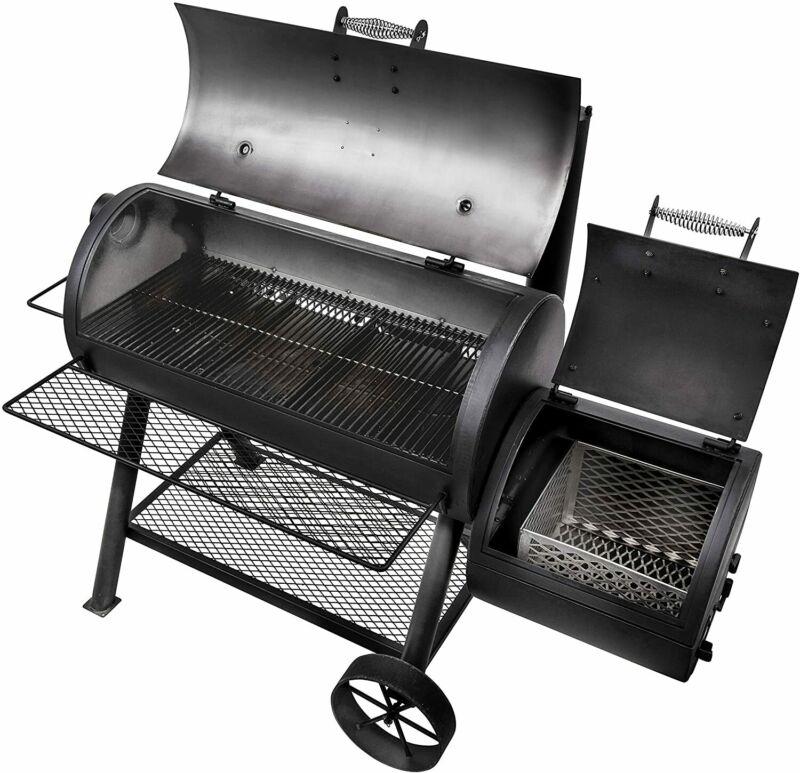 Oklahoma Joe's Longhorn Reverse Flow Smoker Black