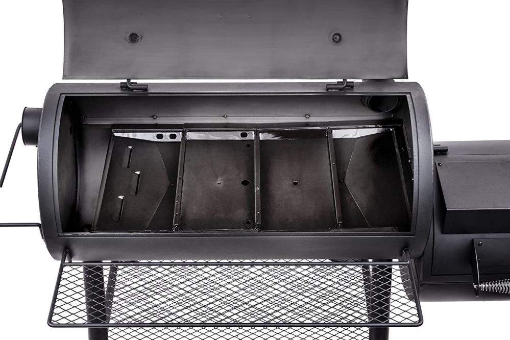 Oklahoma Joe's Longhorn Reverse Flow Smoker Black
