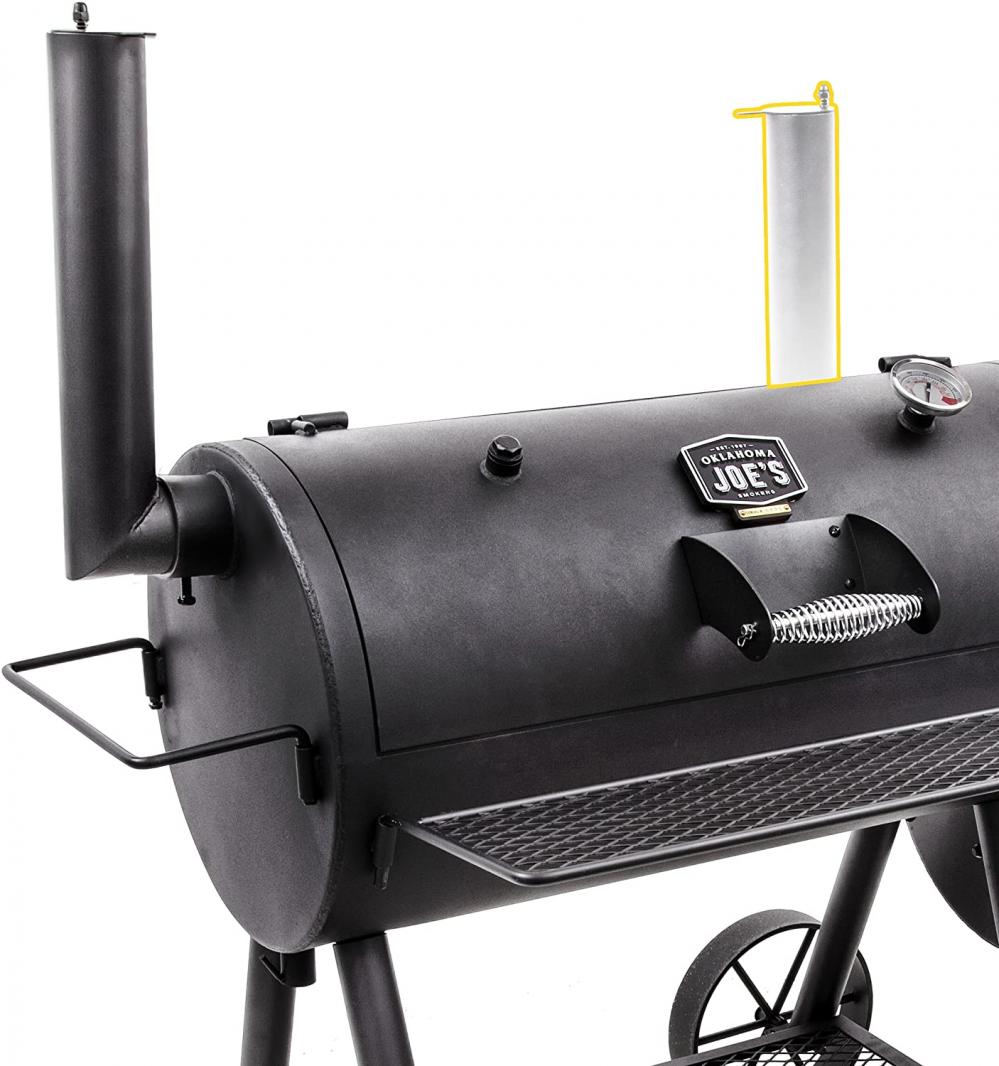 Oklahoma Joe's Longhorn Reverse Flow Smoker Black