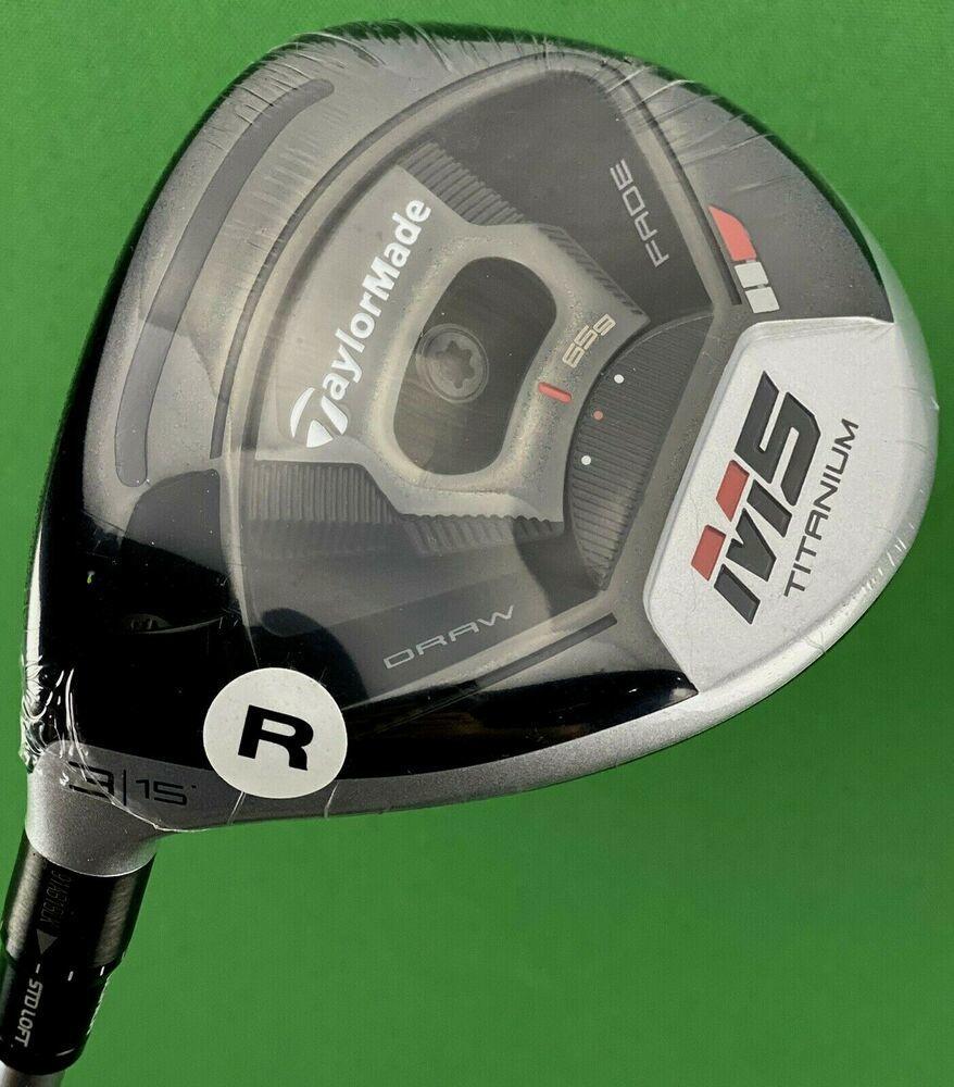 TaylorMade M5 Fairway 3-Wood LEFT Hand 15* 3W Regular R-Flex Tensei CK #79714