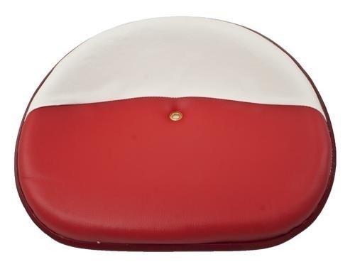 A&I Products Seat Pan, Steel, RED/WHT VINYL Replacement for Case-IH Part Nu...