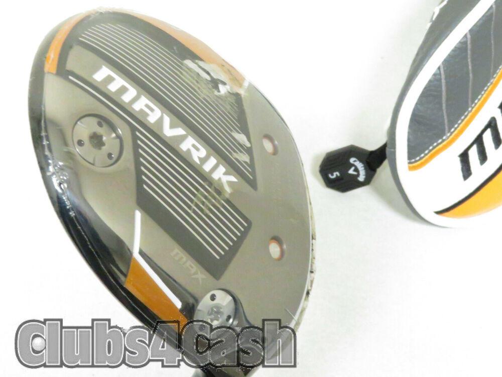 Callaway Mavrik Max Fairway 18* 5W Wood Mamiya Helium F3 Regular +Cover .. NEW
