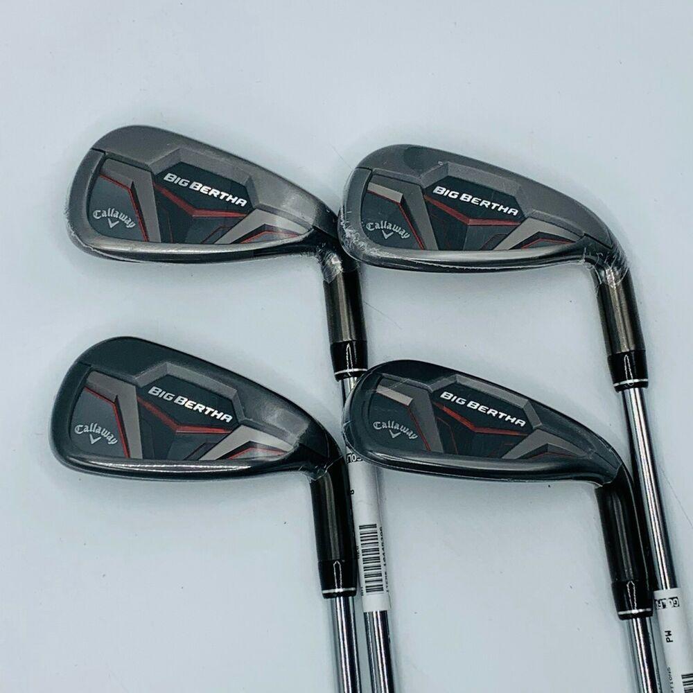 Callaway Big Bertha 2019 Irons #8-Sw Steel KBS Max 90 Regular Flex RH