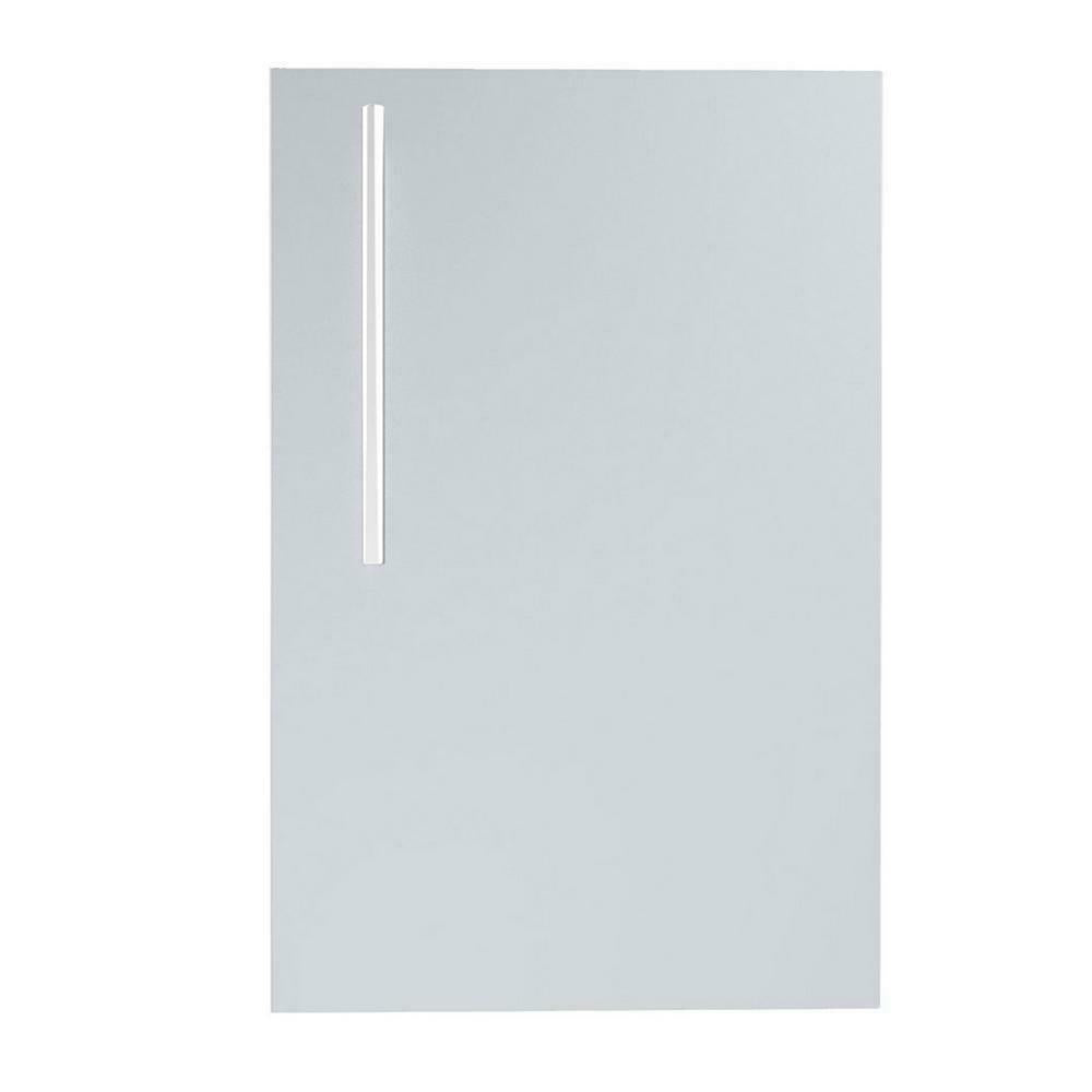 Sunstone Designer Series Raised Style 15 in. 304 Stainless Steel Single Access