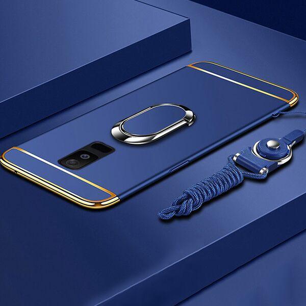 Phone Case - Luxury Ultra Thin 3 IN 1 Plating Magnetic Ring Holder Case For Samsung Note 9/8 S9 S8/Plus S7 S6/Edge