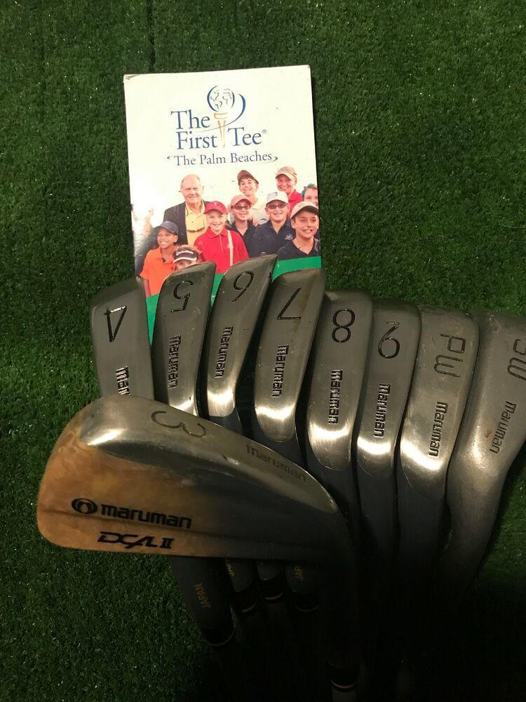 Maruman Japan DCA II Iron Set 3-PW-SW Regular Graphite Shafts