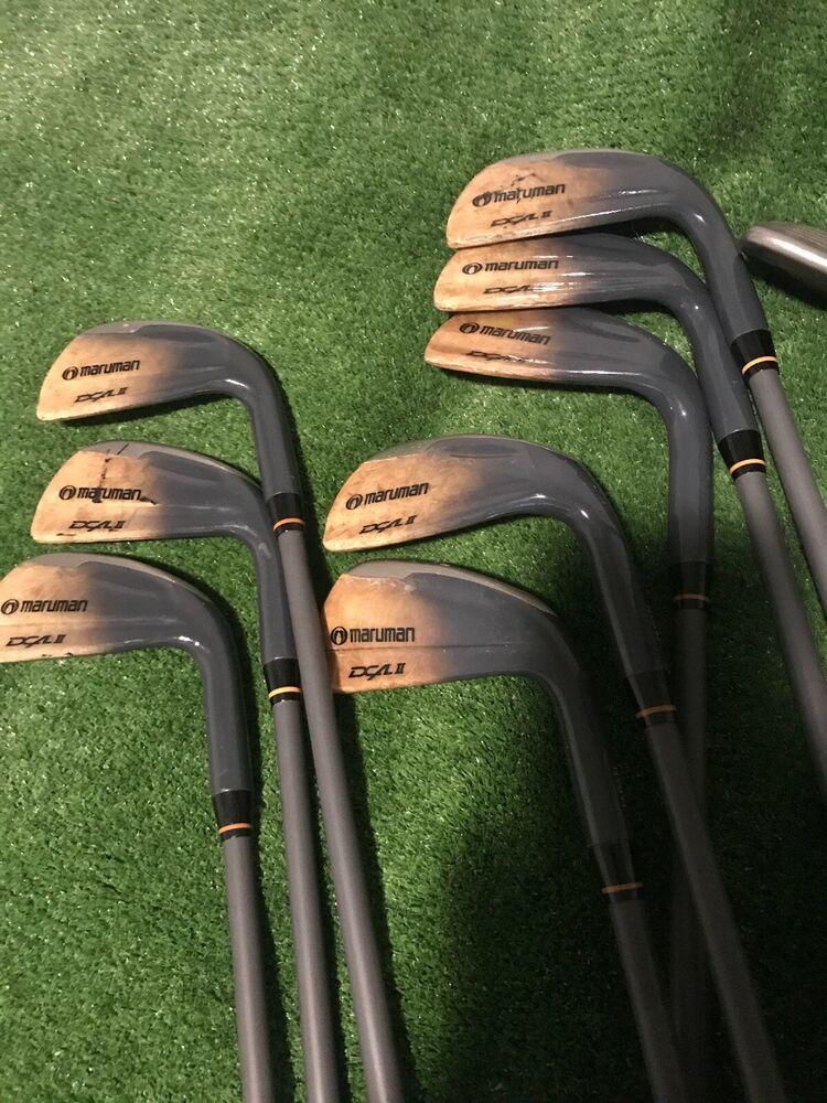Maruman Japan DCA II Iron Set 3-PW-SW Regular Graphite Shafts