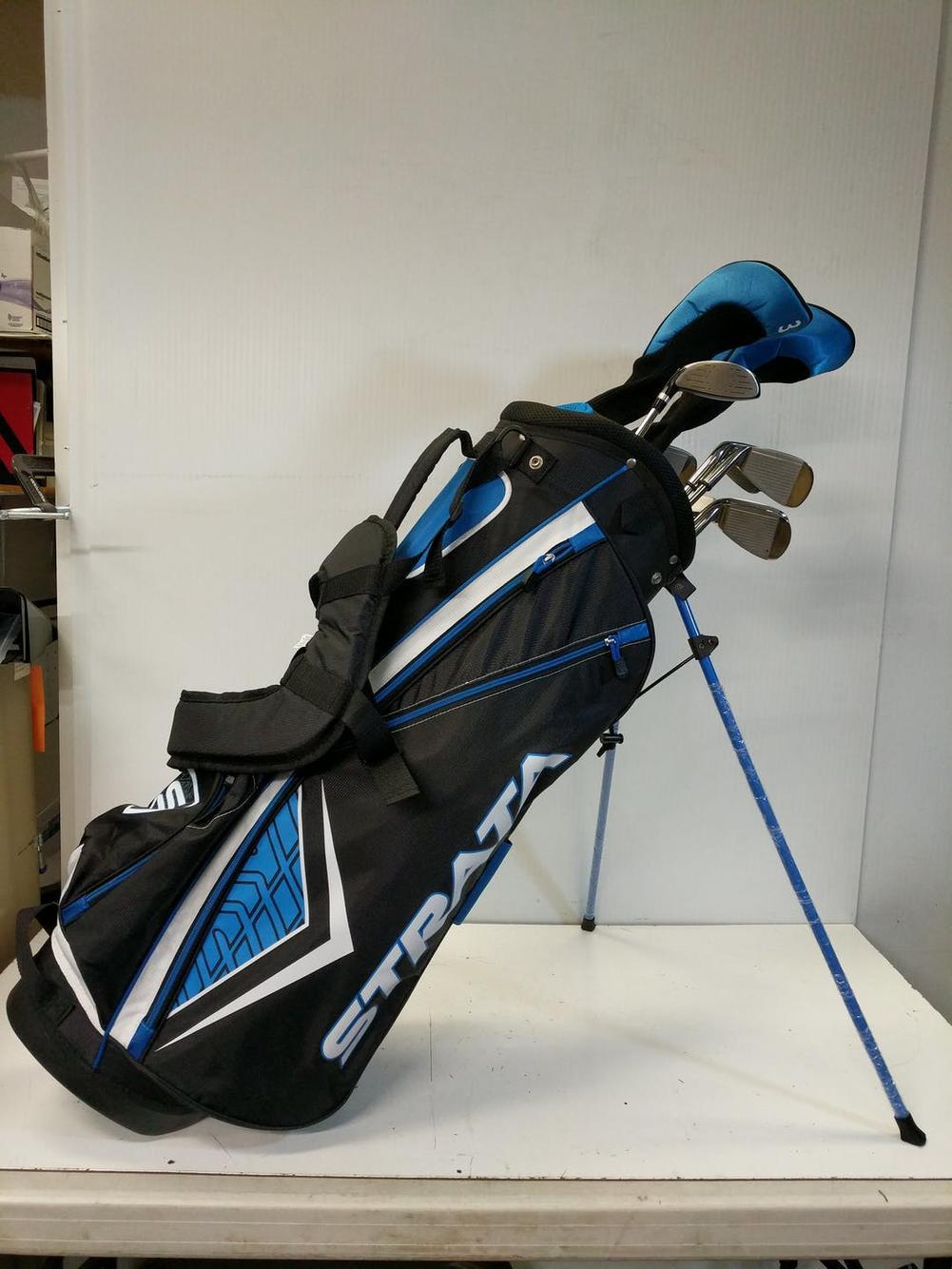 Used St Strata 10 Peice Set 10 Piece Steel Regular Golf Club Sets Mens