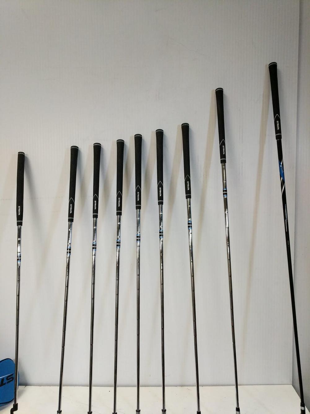 Used St Strata 10 Peice Set 10 Piece Steel Regular Golf Club Sets Mens