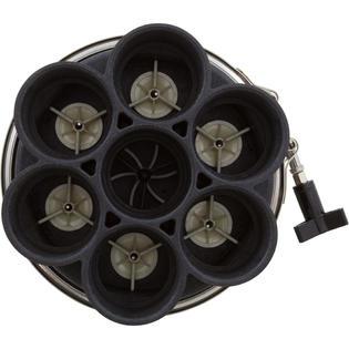 Pools Water Valve, , 6 Port, 2", Black