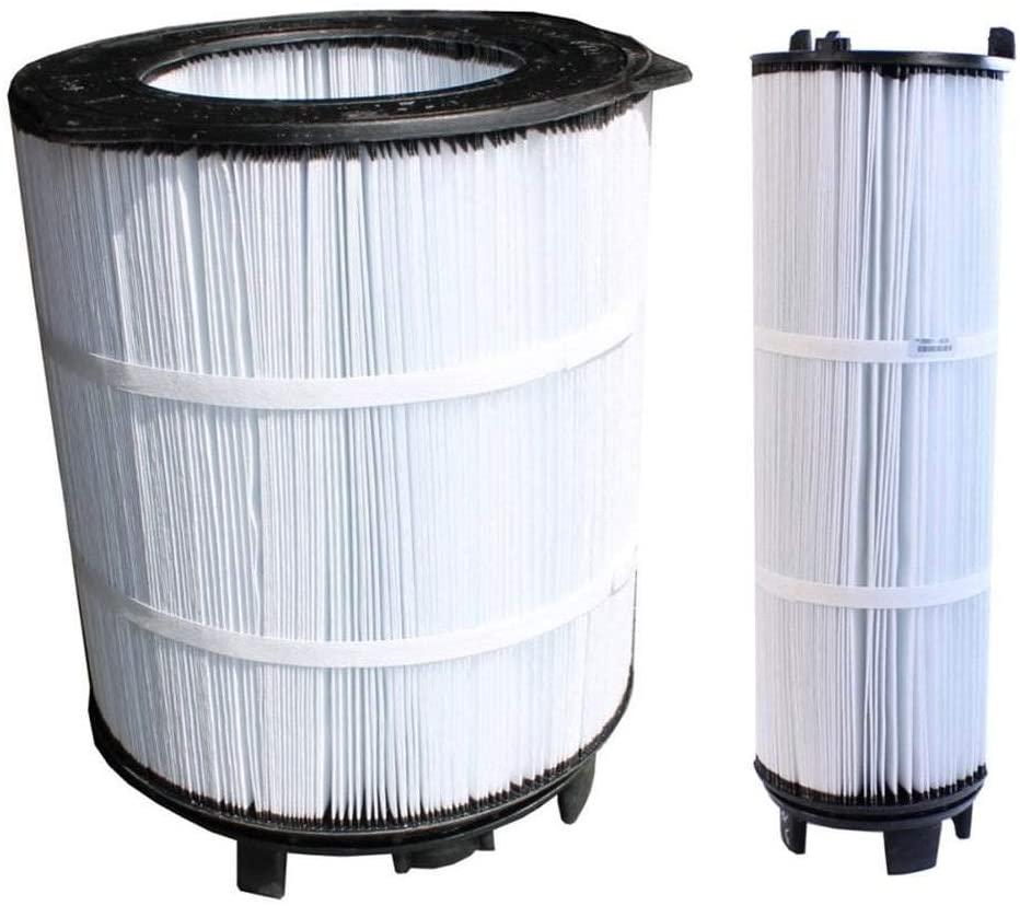 KEXMY Sta-Rite 250220201S Large Outer Swimming Pool Filter + 250210200S System 3 Small Inner Replacement Filter Cartridge