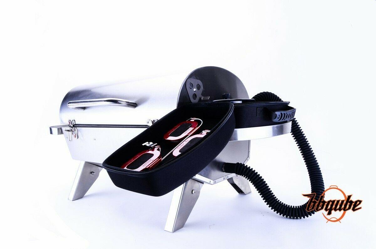 BBQube Kamado-Go 275 Auto-Temp Portable Tailgating Grill