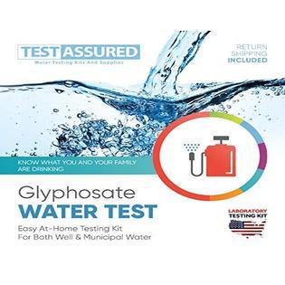 Glyphosate Water Test Kit - Easy at-Home Municipal and Well Water Test Kit - Mailed-in Laboratory Glyphosate