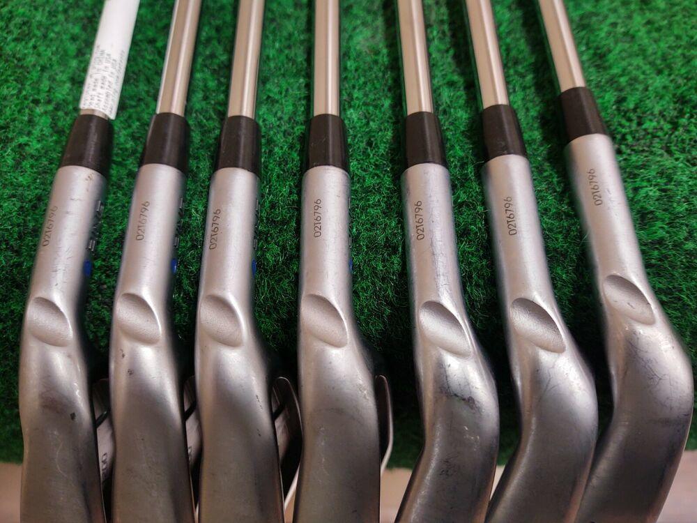 Ping i200 Blue Dot Golf Iron Set 4-PW Steel Shaft Stiff Flex Project X 6.0 Nice