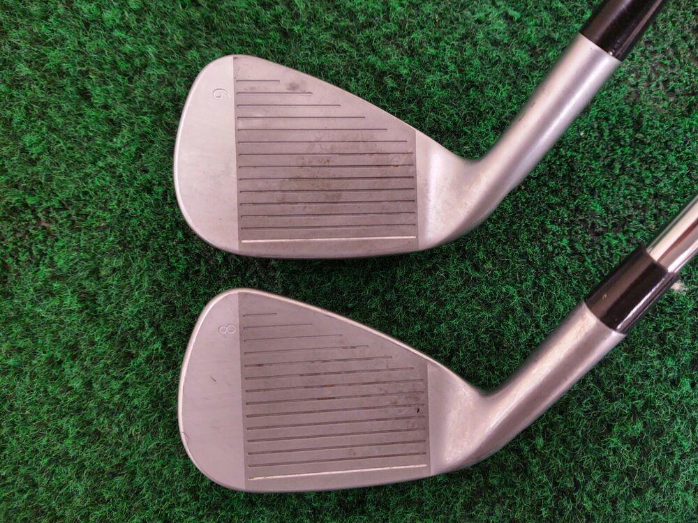 Ping i200 Blue Dot Golf Iron Set 4-PW Steel Shaft Stiff Flex Project X 6.0 Nice
