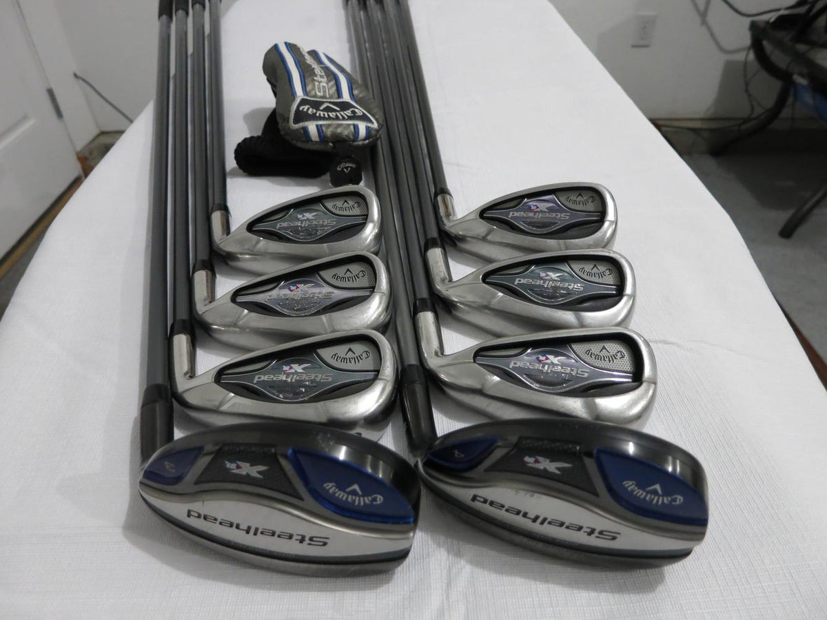 Callaway Steelhead XR Hybrid Combo Iron Set - 3H, 4H, 5-PW - Regular Graphite