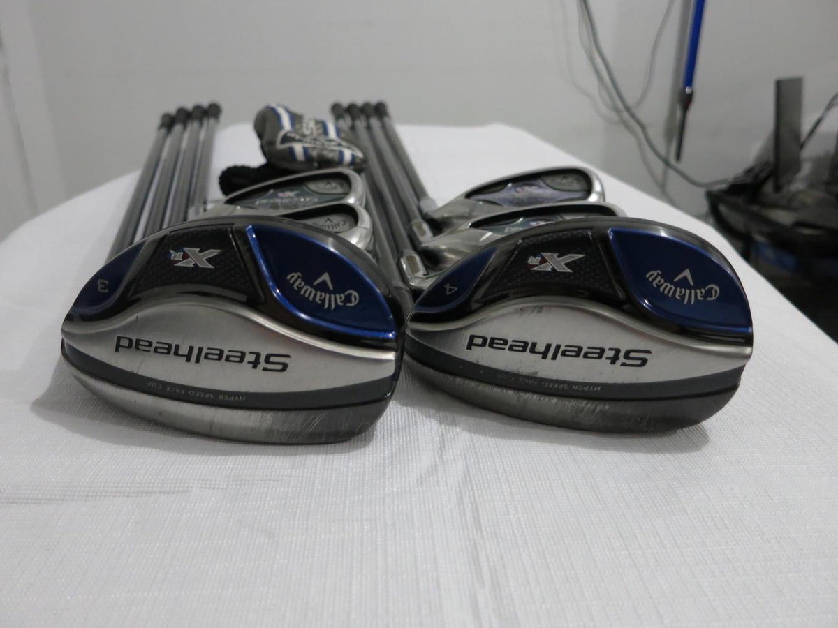 Callaway Steelhead XR Hybrid Combo Iron Set - 3H, 4H, 5-PW - Regular Graphite