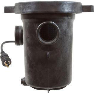 Plastics Hf 1.5Hp 115V 1Spd 6"Trp 3Fttl 90O Right