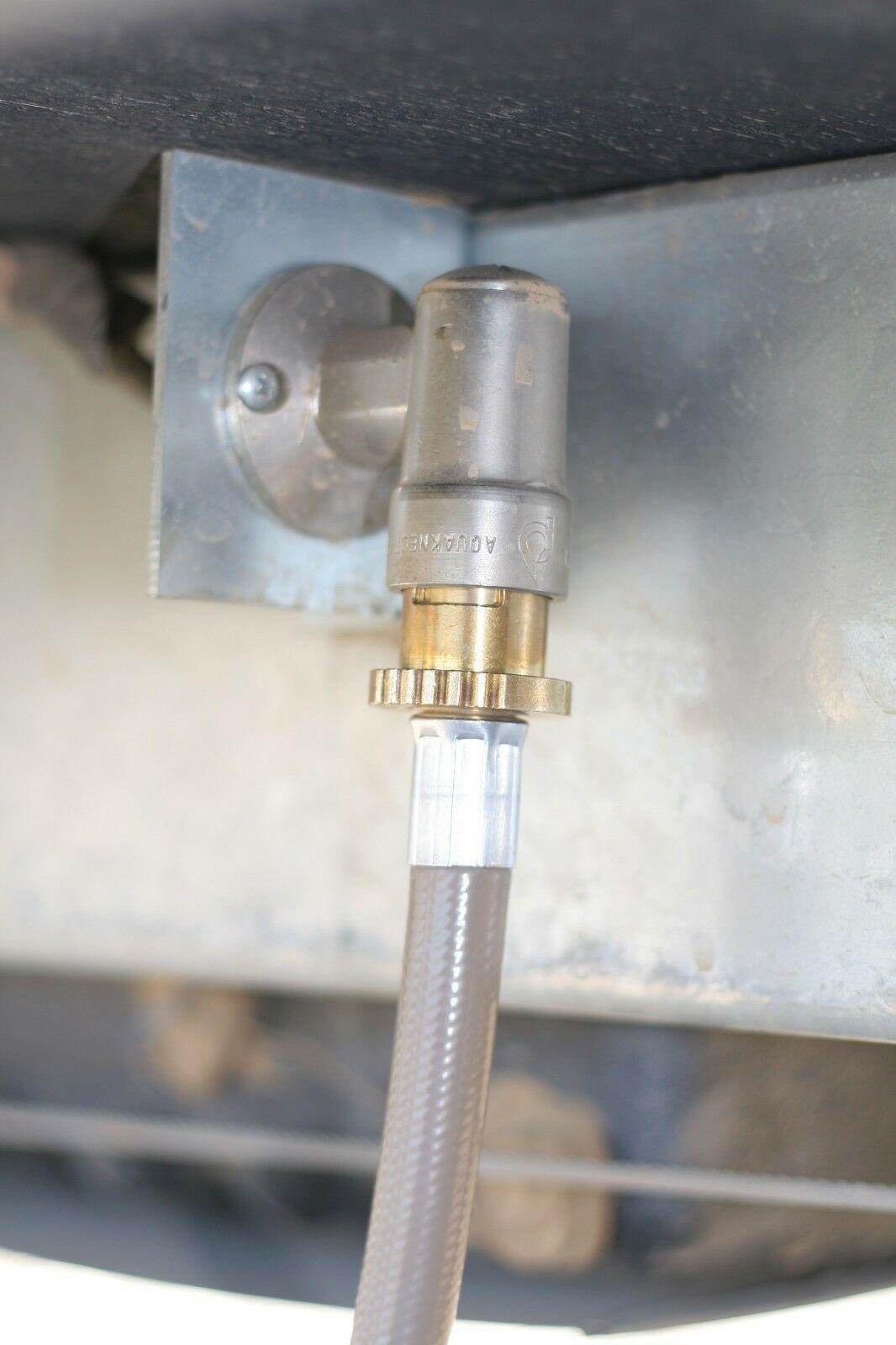 the te Q to Caravan gas line hose bayonet retrofit kit