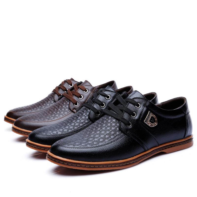 New Men's Comfortable Leather Casual Shoes