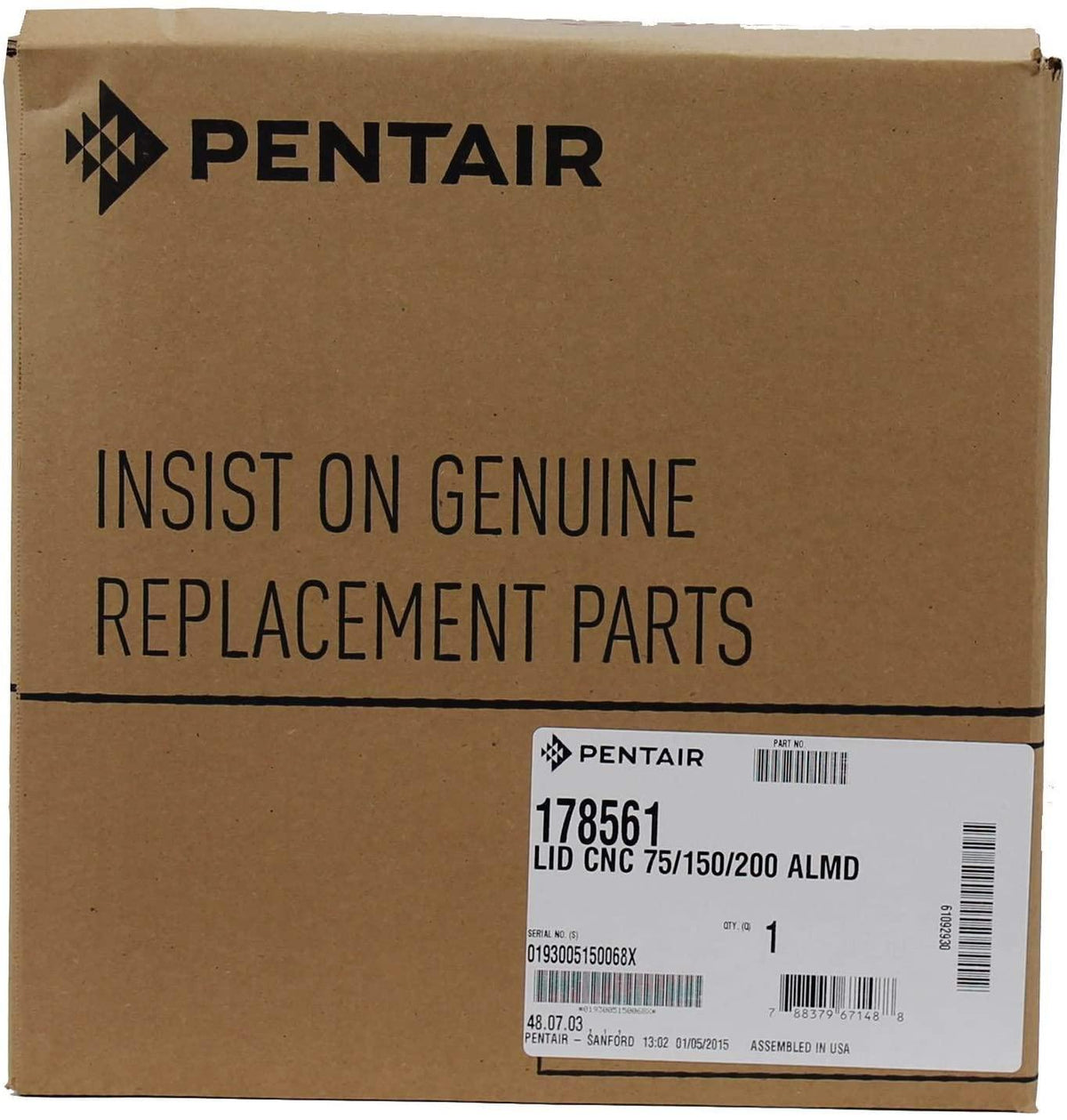 Pentair 178561 Clean Clear Predator Swimming Pool Cartridge Filter Lid (6 Pack)